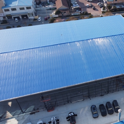 50 yıllık ömrü olan prefabrik çelik atölyesi binası