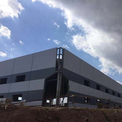 50 yıllık ömür süresi ile sıcak vallası Q345B çelik yapı depo