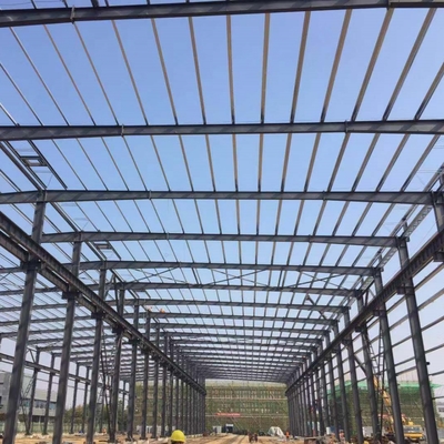 Büyük Aralık Prefab Steel Tavuk Evi İnşaatı
