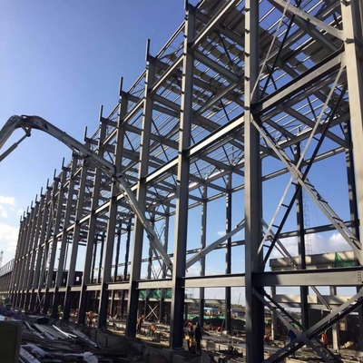 Büyük Aralık Prefab Steel Tavuk Evi İnşaatı