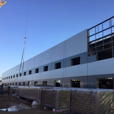 Prefabrik Çelik Depo Yapısı Q235B Q355B ASTM A36