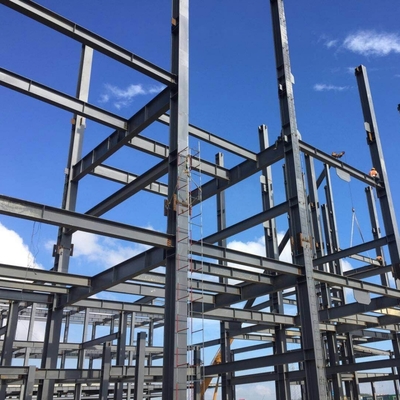 Depo Atölyesi için Özel Prefabrik Çelik Yapı Binası