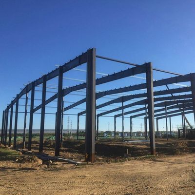 Heavy Duty Steel Structure Warehouse for Cement Plant Storage