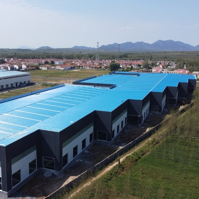 50 Yıllık Ömürlü CE Sertifikalı Prefabrik Çelik Yapı Binası