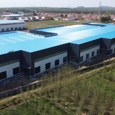 H-Şekilli Çelik Kolon Prefabrik Depo Yapısı