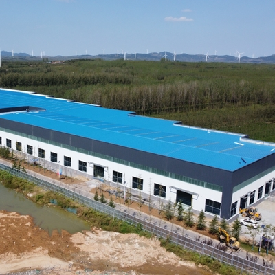 ASTM A36 Çelik Yapı Depo Prefabrik Metal Çerçeve Bina