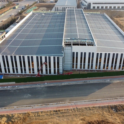 Prefabrik Çelik Yapı Deposu, 50 Yıl Ömürlü, CE Sertifikalı