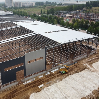 Hafif Çelik Çerçeveli Prefabrik Çelik Yapı Deposu
