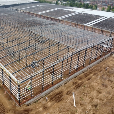50 Yıllık Yaşam Süresiyle Prefabrik Çelik Depo Binası Q345