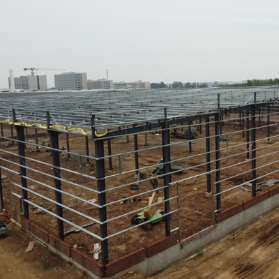 Endüstriyel Binalar için Sıcak Dip Galvanizli Çelik Yapı
