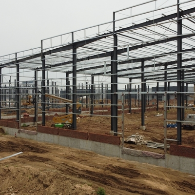 Lojistik Parkları için Prefabrik Çelik Yapı Deposu