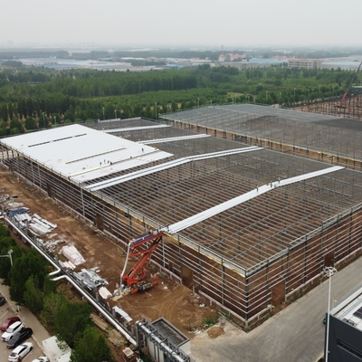 H-Kesit Kirişli Prefabrik Çelik Yapı Atölyesi 50 Yıllık Ömür