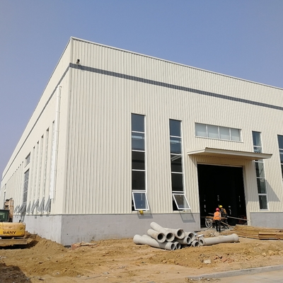 ASTM A36 Çelik Yapı Depo Prefabrik Metal Çerçeve Bina