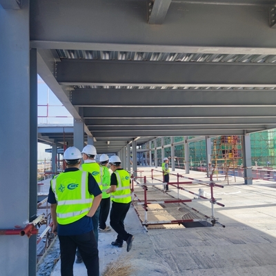 Apartman Oteli Hastanesi için Prefab Çelik Yapı Bina