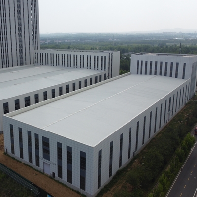 50 Yıllık Ömürlü CE Sertifikalı Prefabrik Çelik Yapı Binası