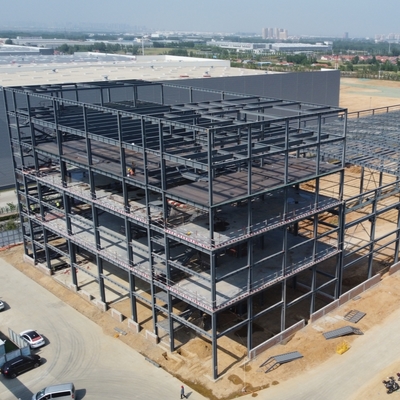 Depo Atölyesi için Prefab Çelik Yapı Bina Özel