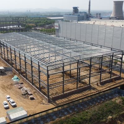 50 Yıllık Ömürlü CE Sertifikalı Prefabrik Çelik Yapı Binası