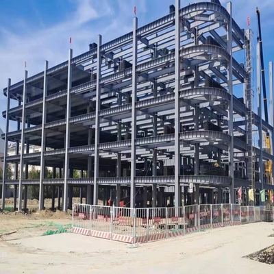 Çok katlı çelik çerçeveli otopark yapısı Q235B Q355B