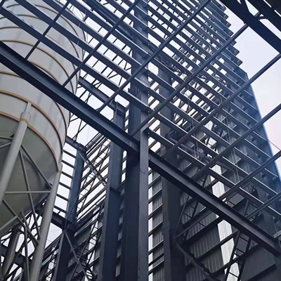 Endüstriyel Tesisler için Prefabrike Ağır Çelik Yapı Binası