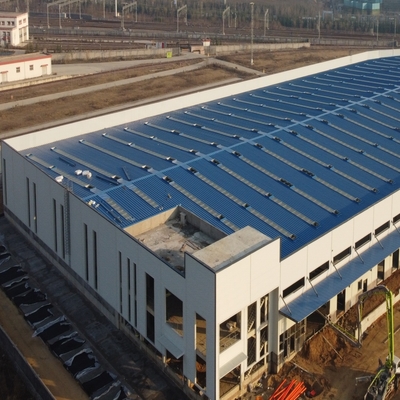 PU Sandviç Panelli Endüstriyel Çelik Yapı Atölyesi