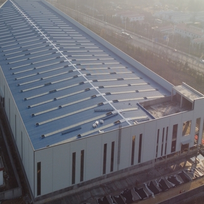 Portal Çerçeve Çelik Yapısı yalıtım panelleri ile Depo