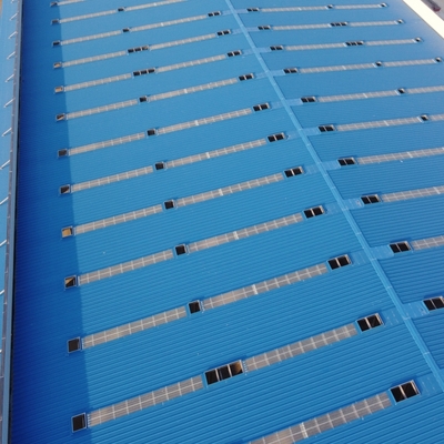 Prefabrik Çelik Yapı Deposu Q235B Q355B ASTM A36