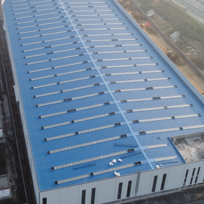 Prefabrik Çelik Yapı Deposu Q235B Q355B ASTM A36