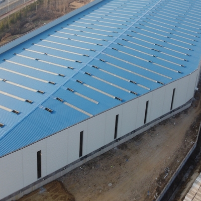 50 Yıllık Ömürlü CE Sertifikalı Prefabrik Çelik Yapı Atölyesi