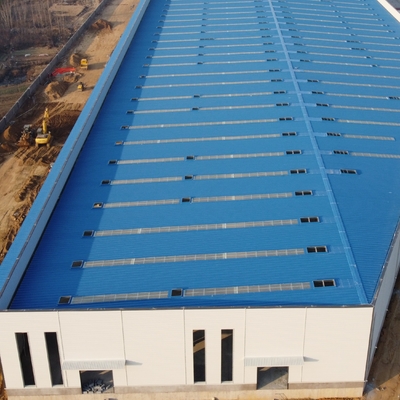 Cam Yünü Sandviç Panelli Prefabrik Çelik Depo Binası