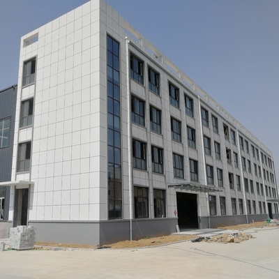 Ofis Q235B/Q355B ile prefabrik çelik yapı atölyesi