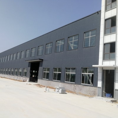 Ofis Q235B/Q355B ile prefabrik çelik yapı atölyesi
