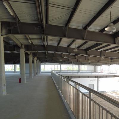 Mezzanine ile özel prefabrik çelik araç deposu