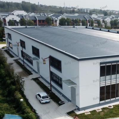 Gösteri odası ve ofis için Mezzanine ile çok fonksiyonel Çelik Yapı Depo