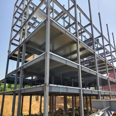 Tatil konaklamaları için prefabrik çelik yapı otel binası