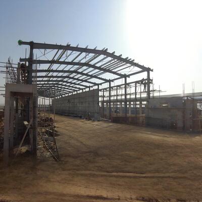 Prefabrik Çelik Ev Tavuk Kulübü Çelik Binalar Çiftlik Çelik Yapı Tavuk Evi