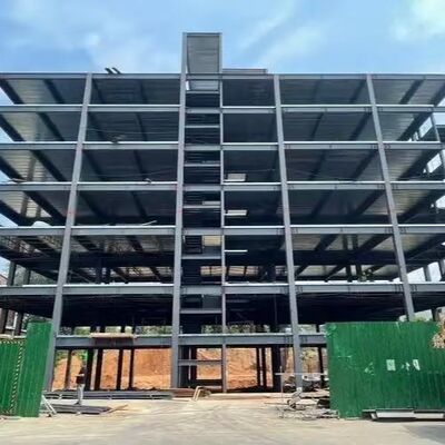 Painted Prefabricated Steel Hotel Building For Resort Projects