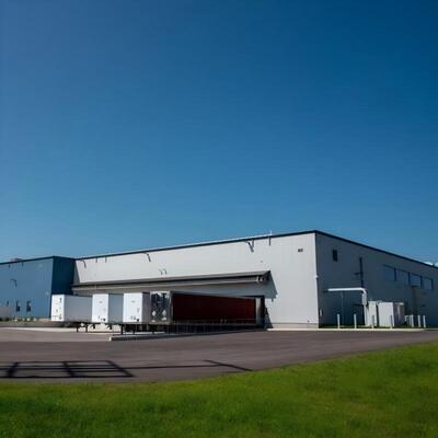 Ücretsiz Tasarım Gıda Üretim Fabrikası için Prefabrik Çelik Yapı Depo