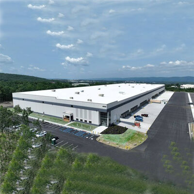 Prefab Light Steel Structure Fabricated Steel Factory with Heavy Crane System
