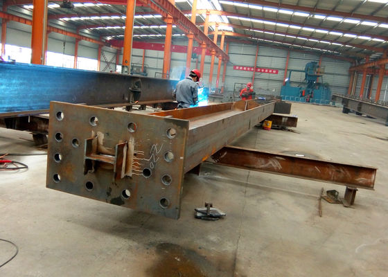 Prefabrik Yapısal Çelik Kirişler Q235B Q355B ASTM A36 H Kiriş