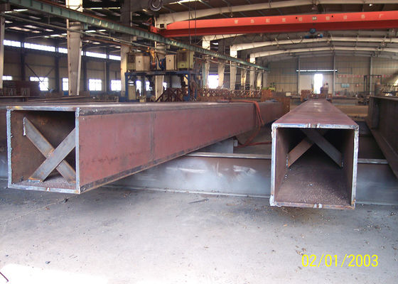 Kutup çelik sütun üreticileri Q235B Q355B ASTM A36 yapısal kirişler