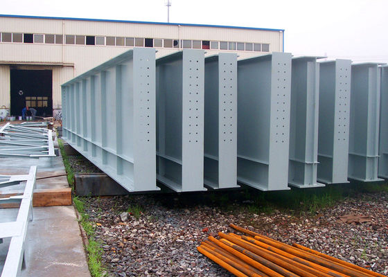 Özel kaynaklı H kirişli yapısal çelik Q235B Q355B ASTM A36