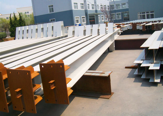 H şeklinde çelik kiriş Q235B Q355B ASTM A36 Yapısal çelik imalatı