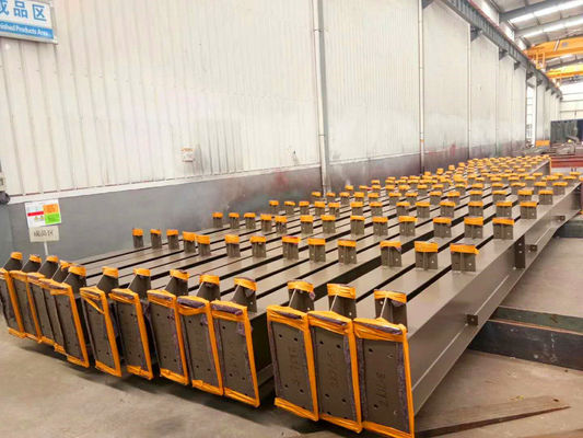 H şeklinde çelik kiriş Q235B Q355B ASTM A36 Yapısal çelik imalatı