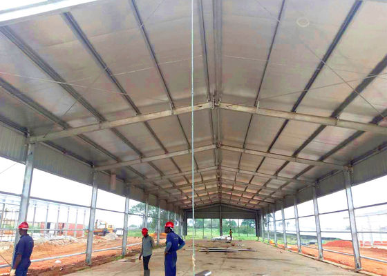 Hafif Galvanizli Çelik Depo Prefab Q235B Q355B