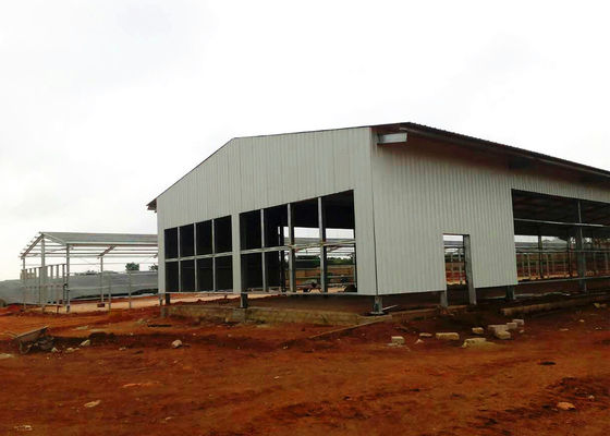 Hafif Galvanizli Çelik Depo Prefab Q235B Q355B
