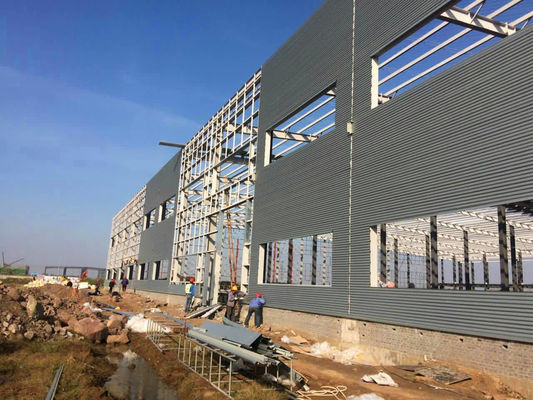 H Bölüm çelik deposu Düşük Fiyat Prefab Çerçeve Yapımı Sorrage için
