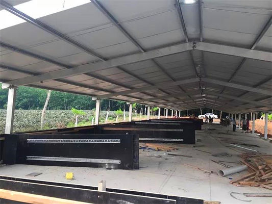 H Bölüm çelik deposu Düşük Fiyat Prefab Çerçeve Yapımı Sorrage için