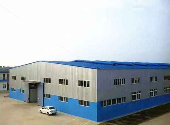 Portal Çerçeve Prefab Pre-montajlı Çelik Atölyesi Binanı Depo Garajı Sıcak olarak yuvarlanmış bölüm İnşaat