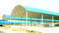 Hafif Çelik Çerçeve Yapısı Açık Bölmeler Şantiye Binası Malzemesi İçin Hangarlar