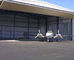 Kaldırmalı Kapılı Geçici Uçak Hangar Çelik Yapı Binaları